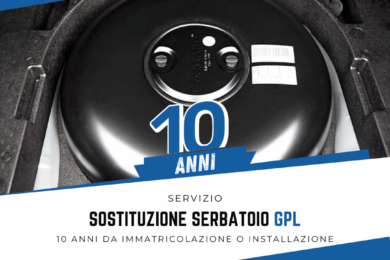 SOSTITUZIONE SERBATOI GPL